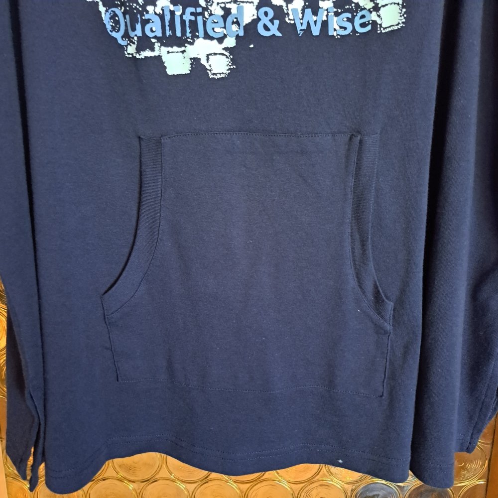 Trägershirt mit Känguru-Tasche Gr. 58 dunkelblau Hänger * Jessica 