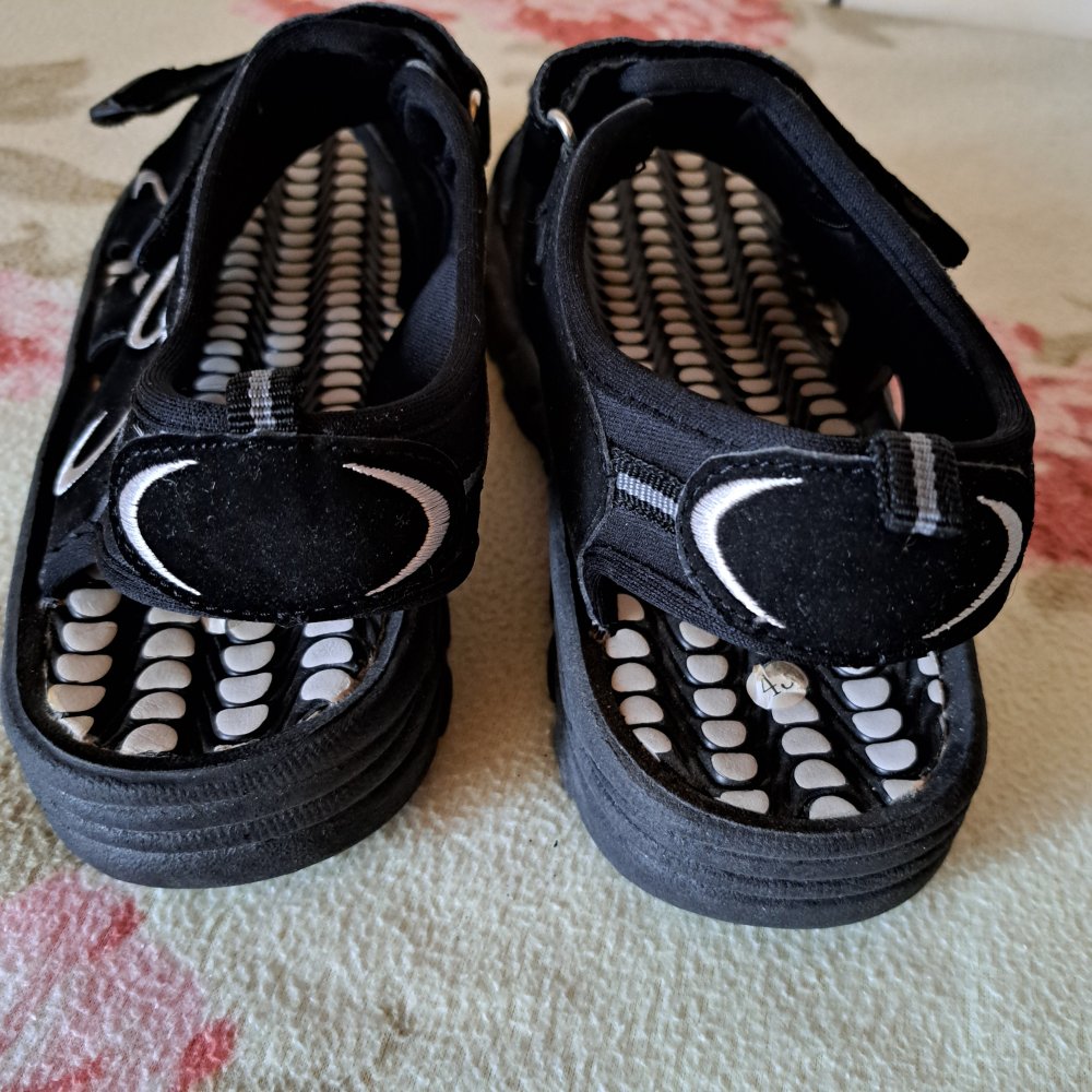 leichte Trekkingsandalen Herren schwarz Gr. 45 * kaum getragen
