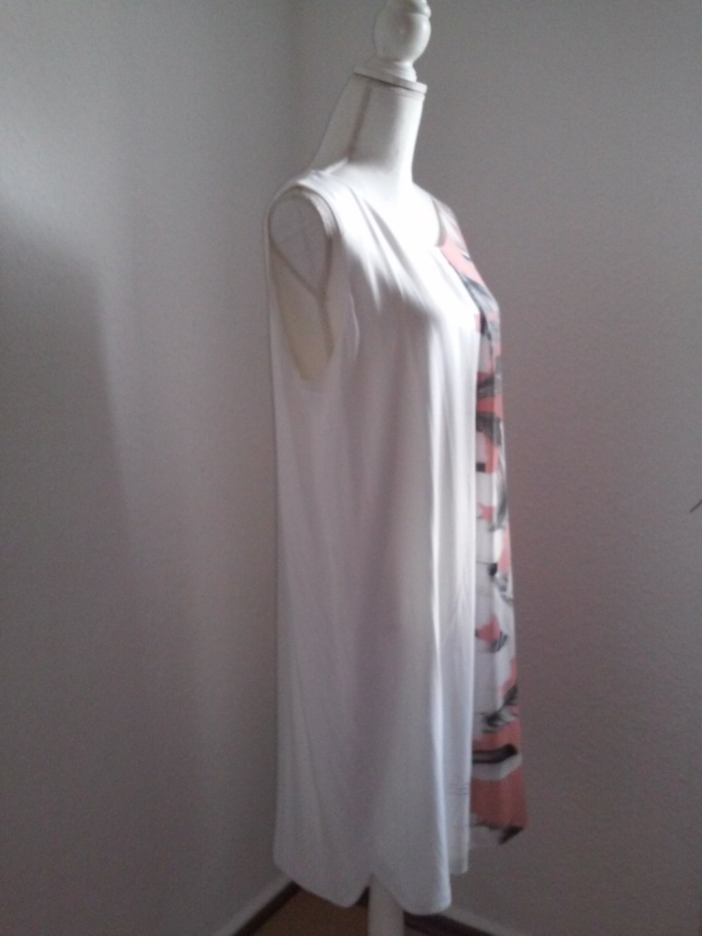 Kleid Trägerkleid Sommerkleid (ärmellos mit Unterkleid) - leicht legere
