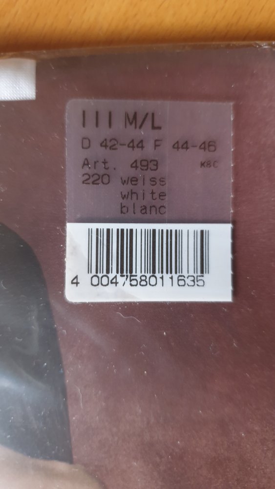 weiße Seidenstrumpfhose von Falke GR M/L NEU