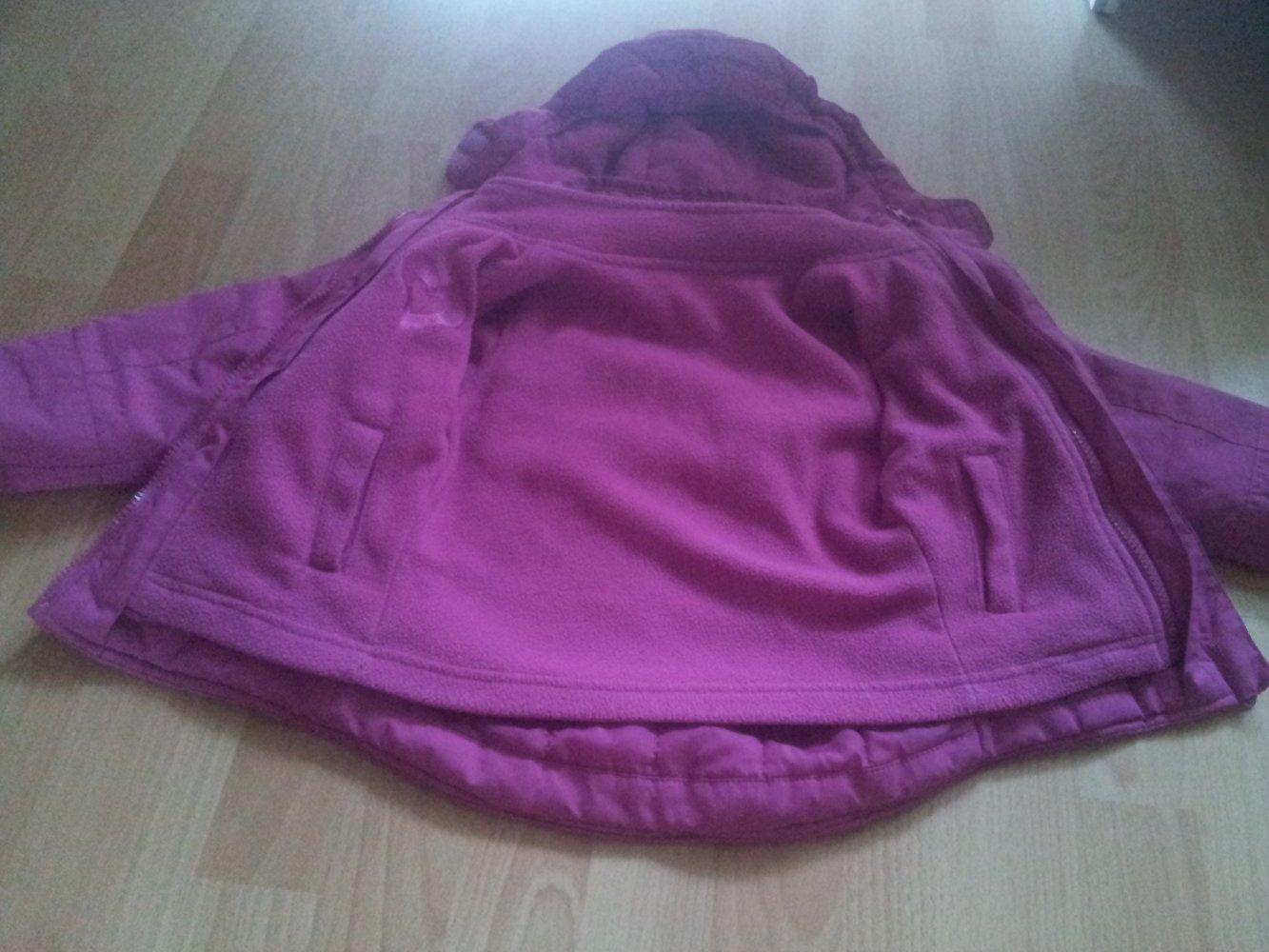  3 in 1 Jacke Winterjacke pink rosa Gr. 98