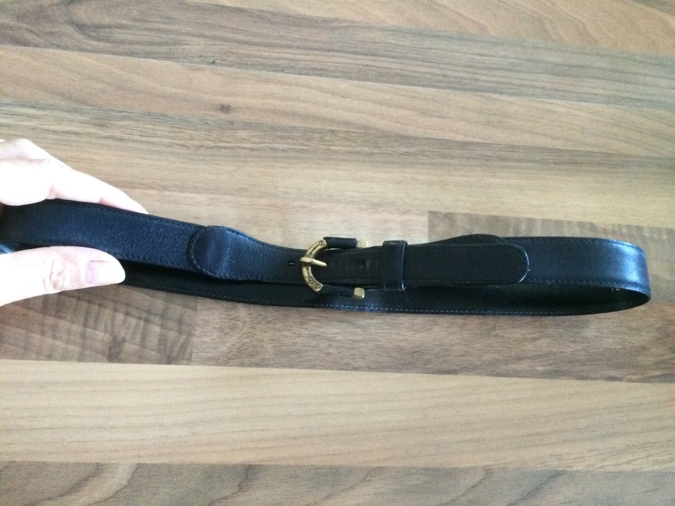 Schmaler Etienne Aigner Gürtel Gr. XS (70-80cm) Navi
