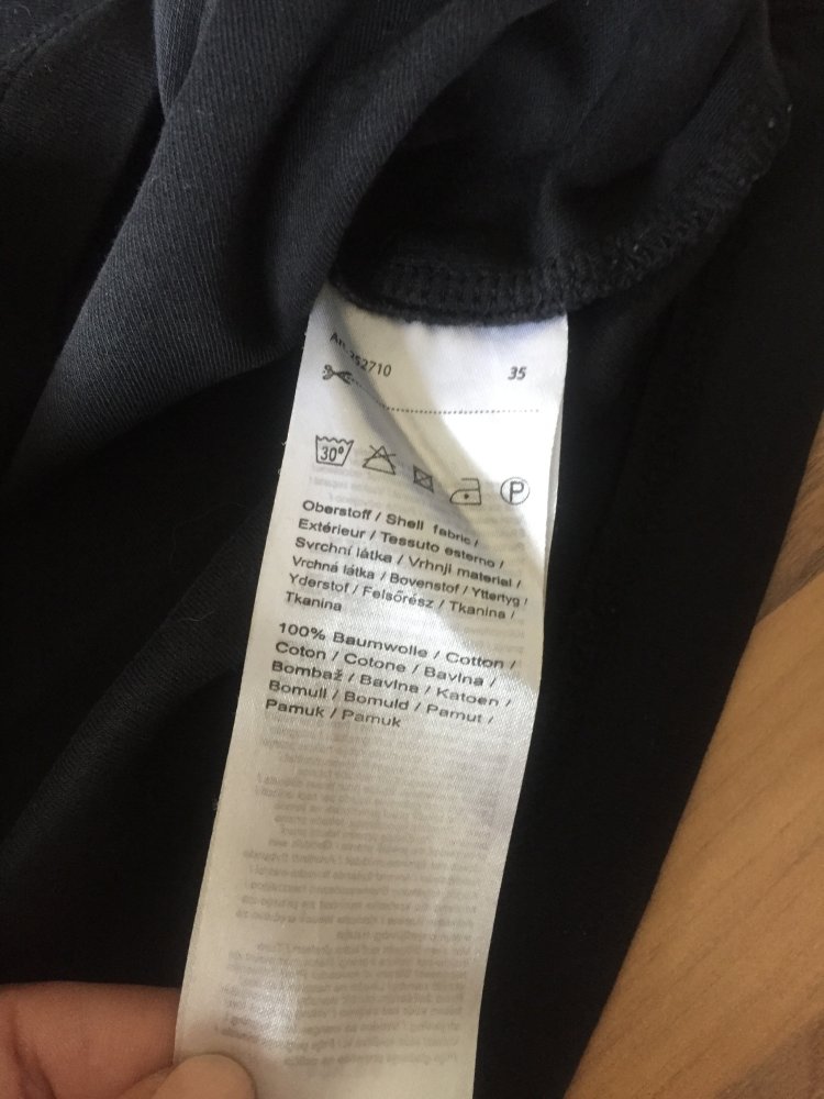 Cecil Basic Trägerhemd Gr.S schwarz blickdicht Baumwolle Neu