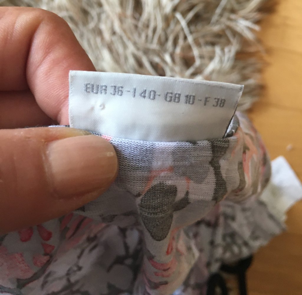 Street One Blumen Kleid mit Häkelspitze Kunstfaser