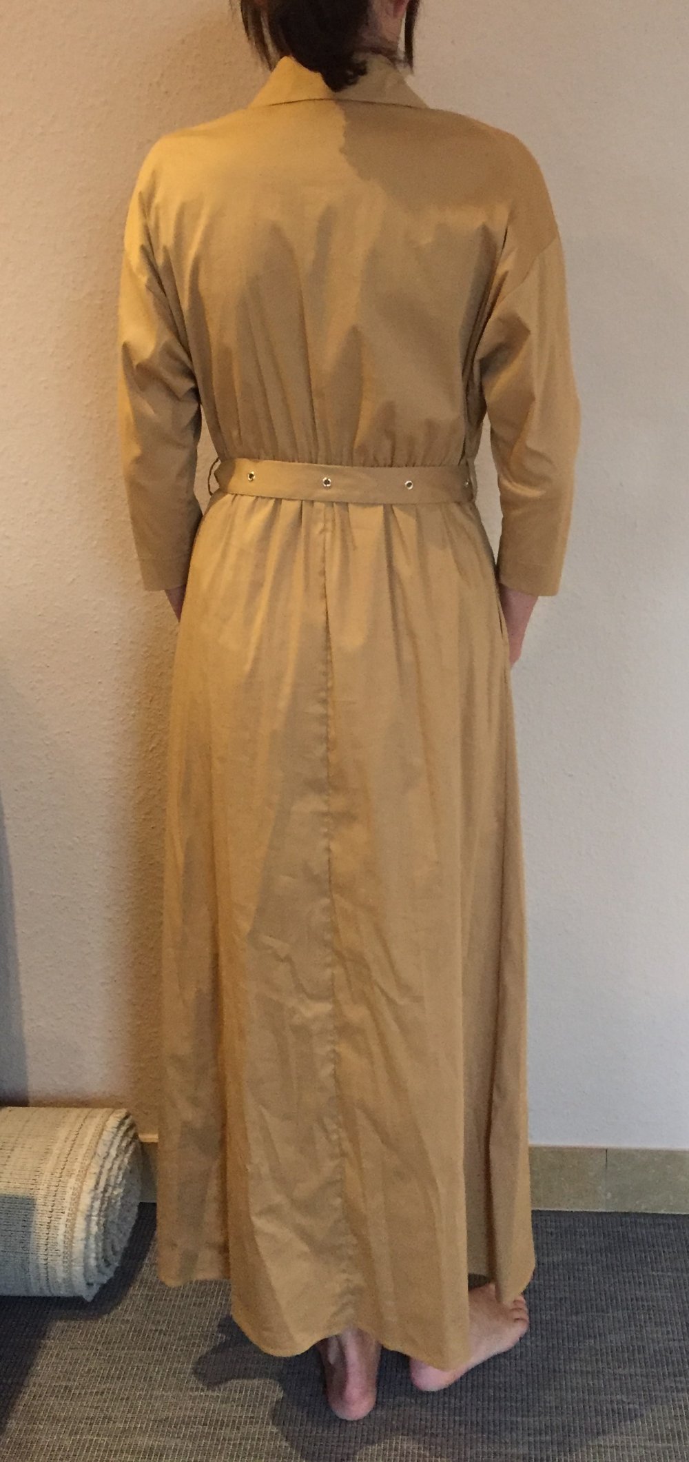 Patrizia Pepe Maxi Hemdkleid mit Gürtel Gr.36 Neu mit Etikett