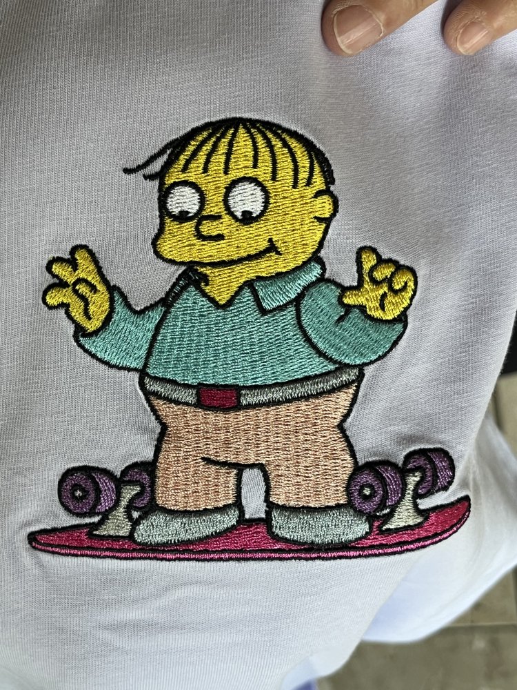 H&M Relaxed Fit The Simpsons T-Shirt Gr.M Fliederfarben wie neu