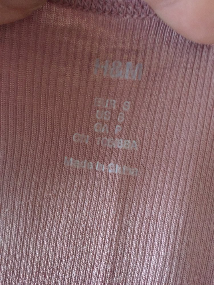 2 H&M Feinripp Trägerhemden Gr.S/M in Pastell Farben