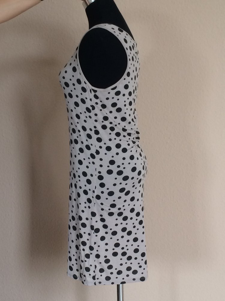 H&M Strandkleid, Tanktop Kleid, Sommerkleid, Tanktop Kleid Hängerchen gepunktet