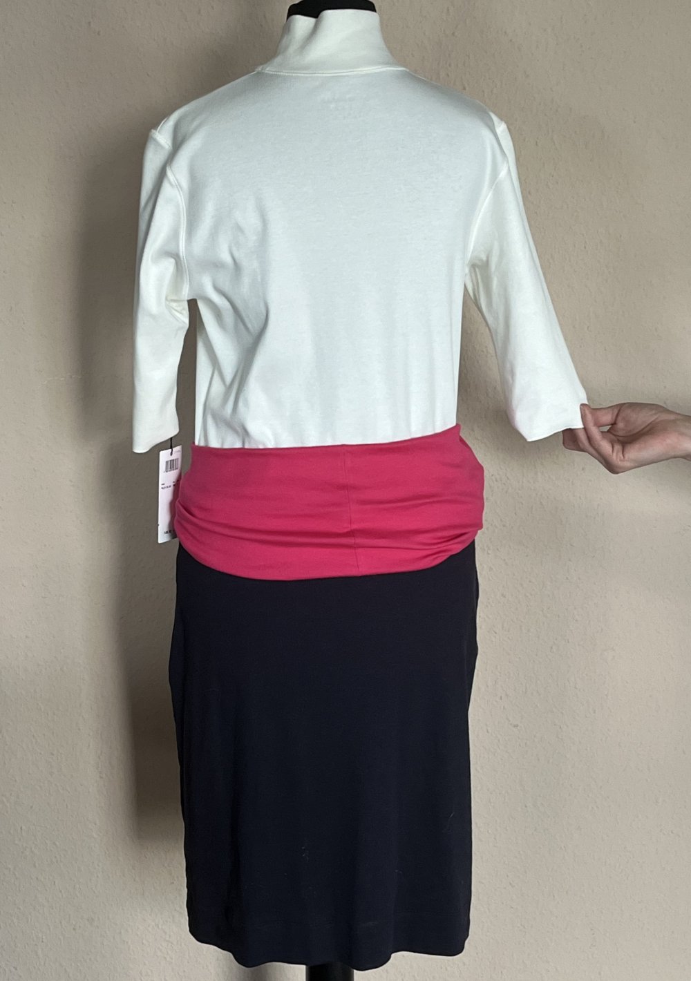 Marc Cain Sports Feinripp Kleid Gr.36 Neu mit Etikett Tricolor