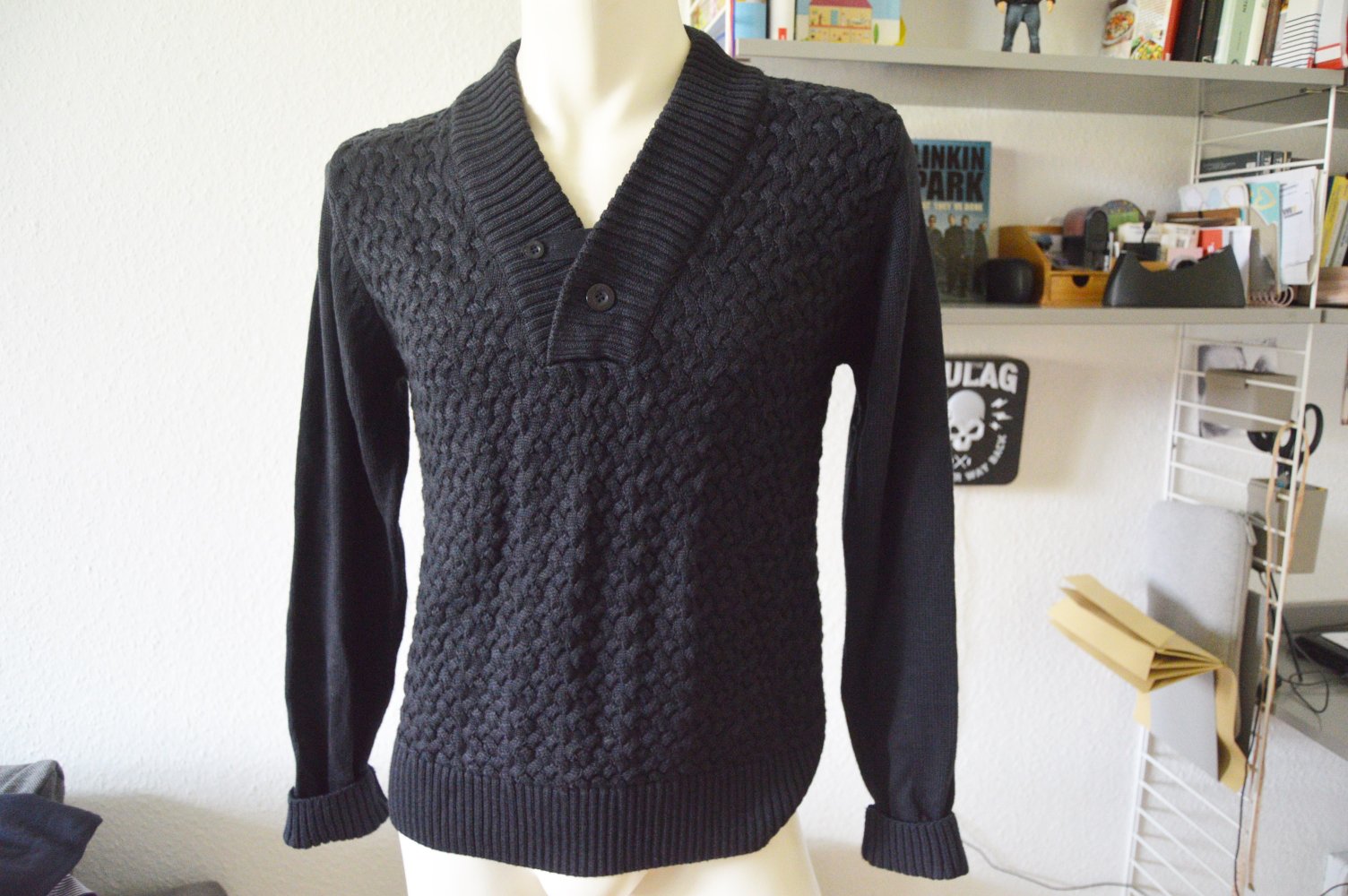 Revelation grobstrick Pullover gr.L herren