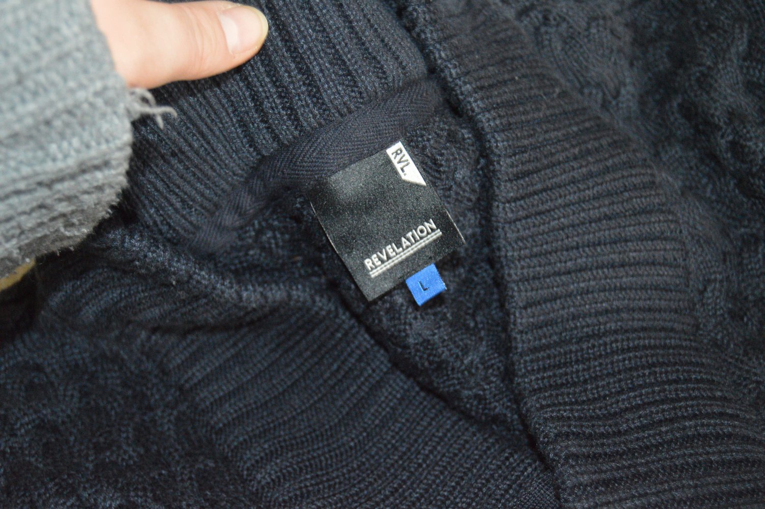 Revelation grobstrick Pullover gr.L herren