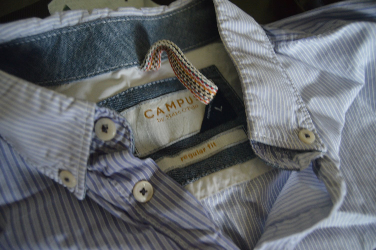 Campus by Marc O'Polo Hemd clasisch gr.L regular fit
