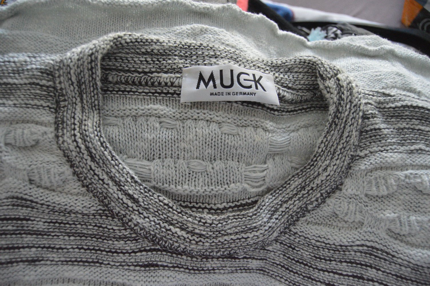 MUCK pullover poncho free size