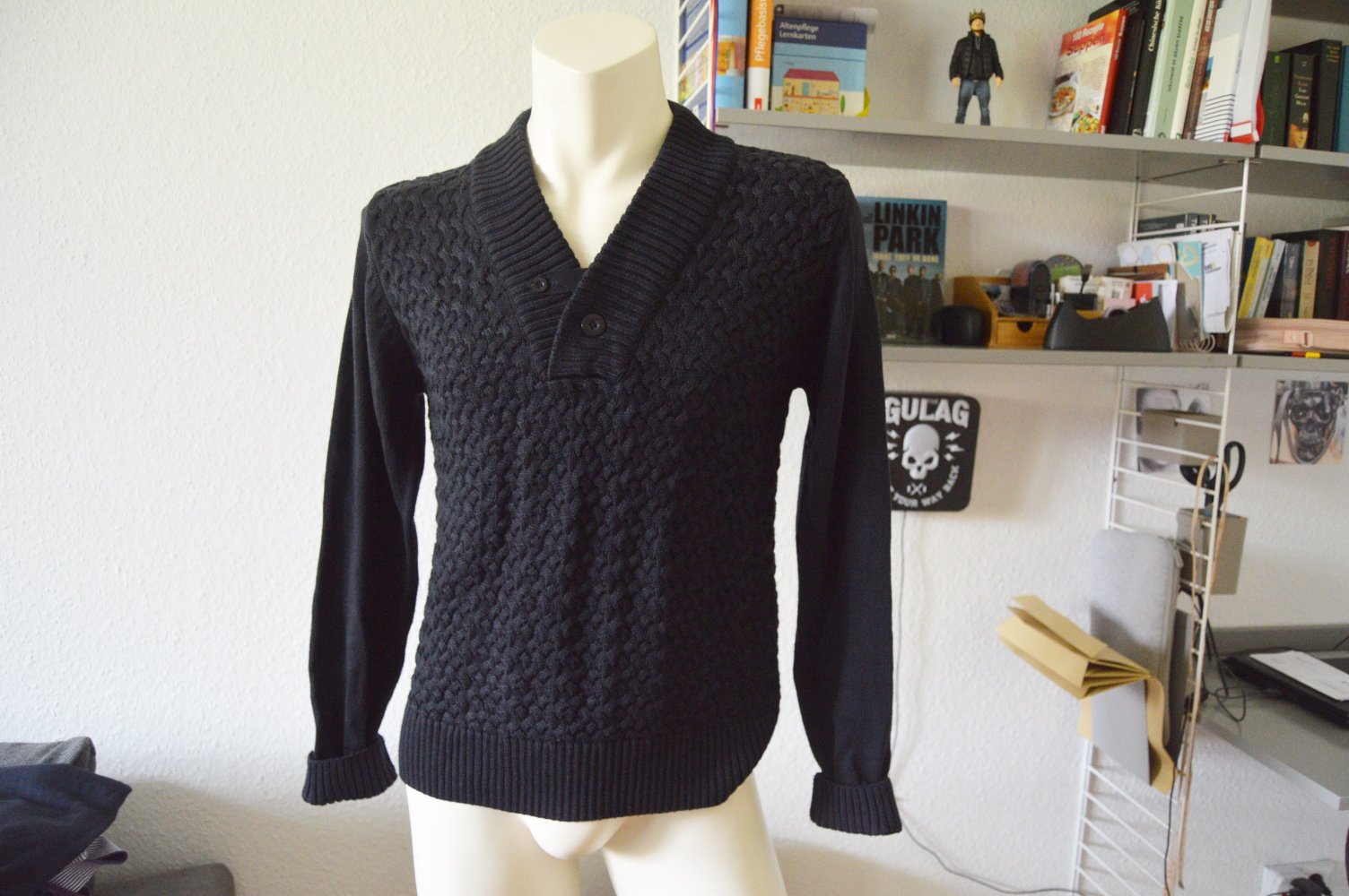 Revelation grobstrick Pullover gr.L herren