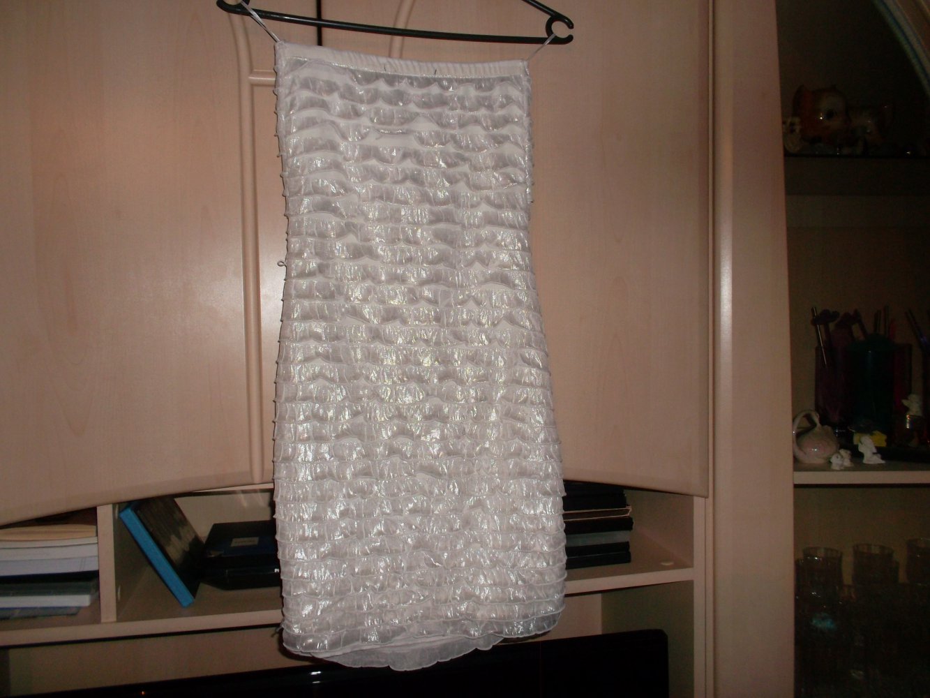 neues weisses kleid,grösse 32