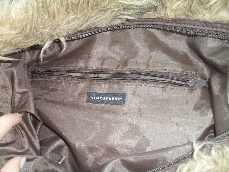 Primark Tasche mit Kunstpelz