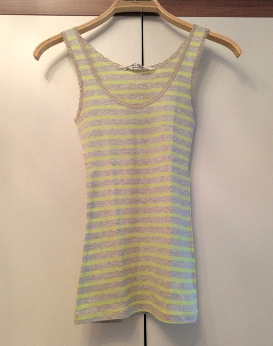 Gestreiftes Basic-Top von H&M