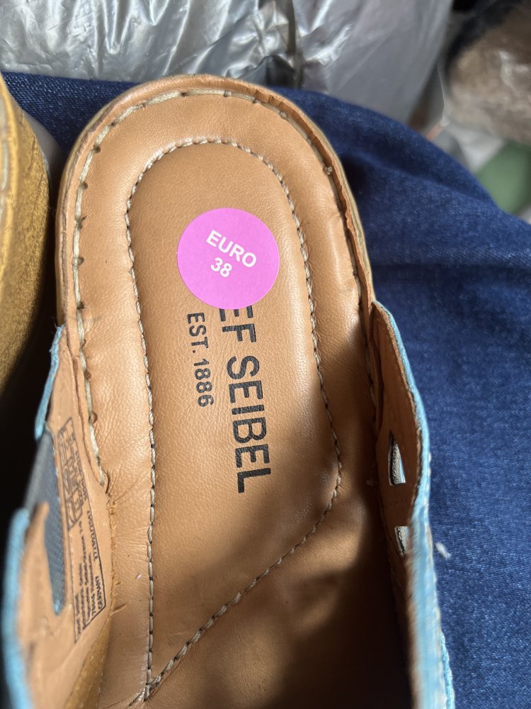 Clogs türkis 