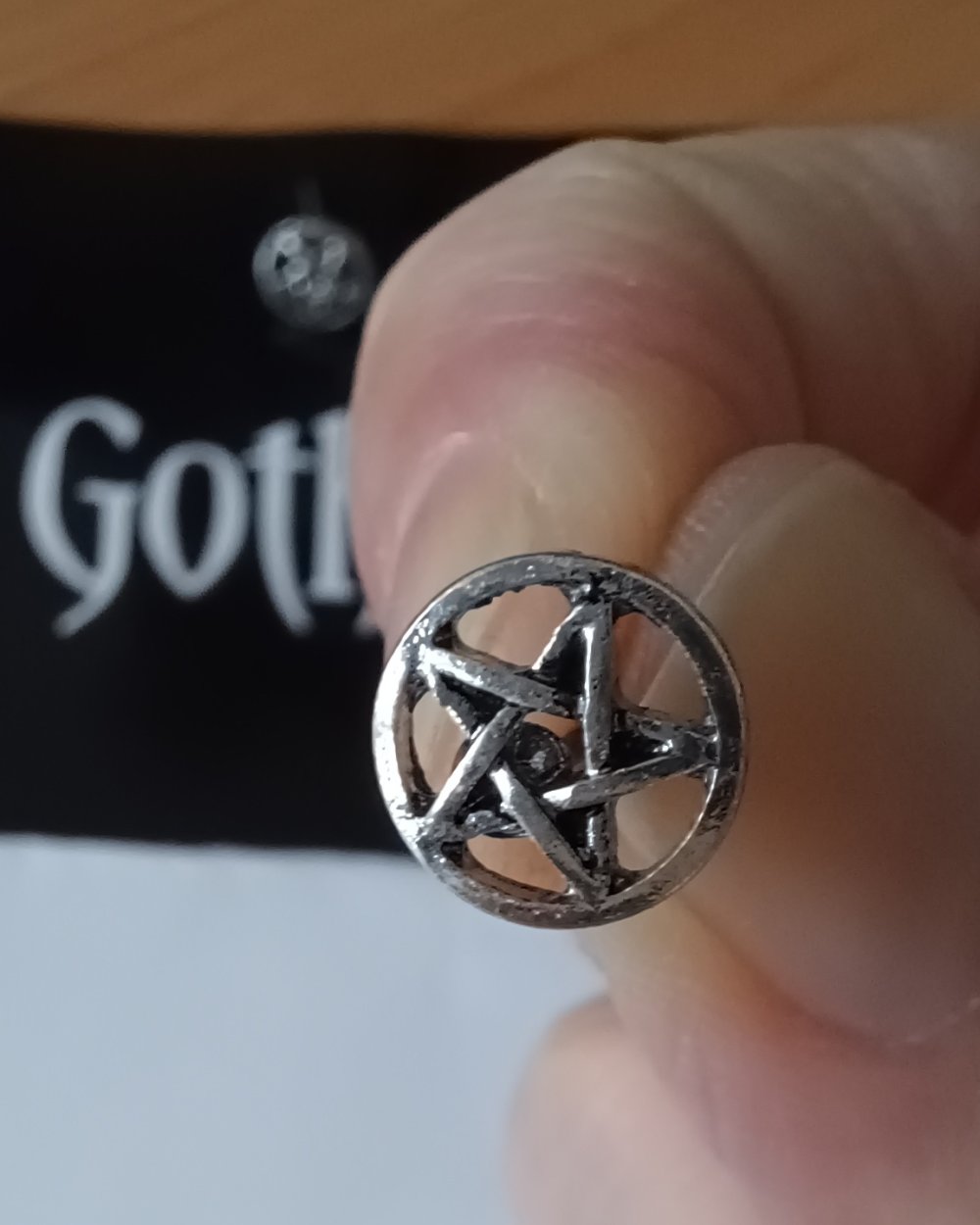 Ohrstecker Pentagramm