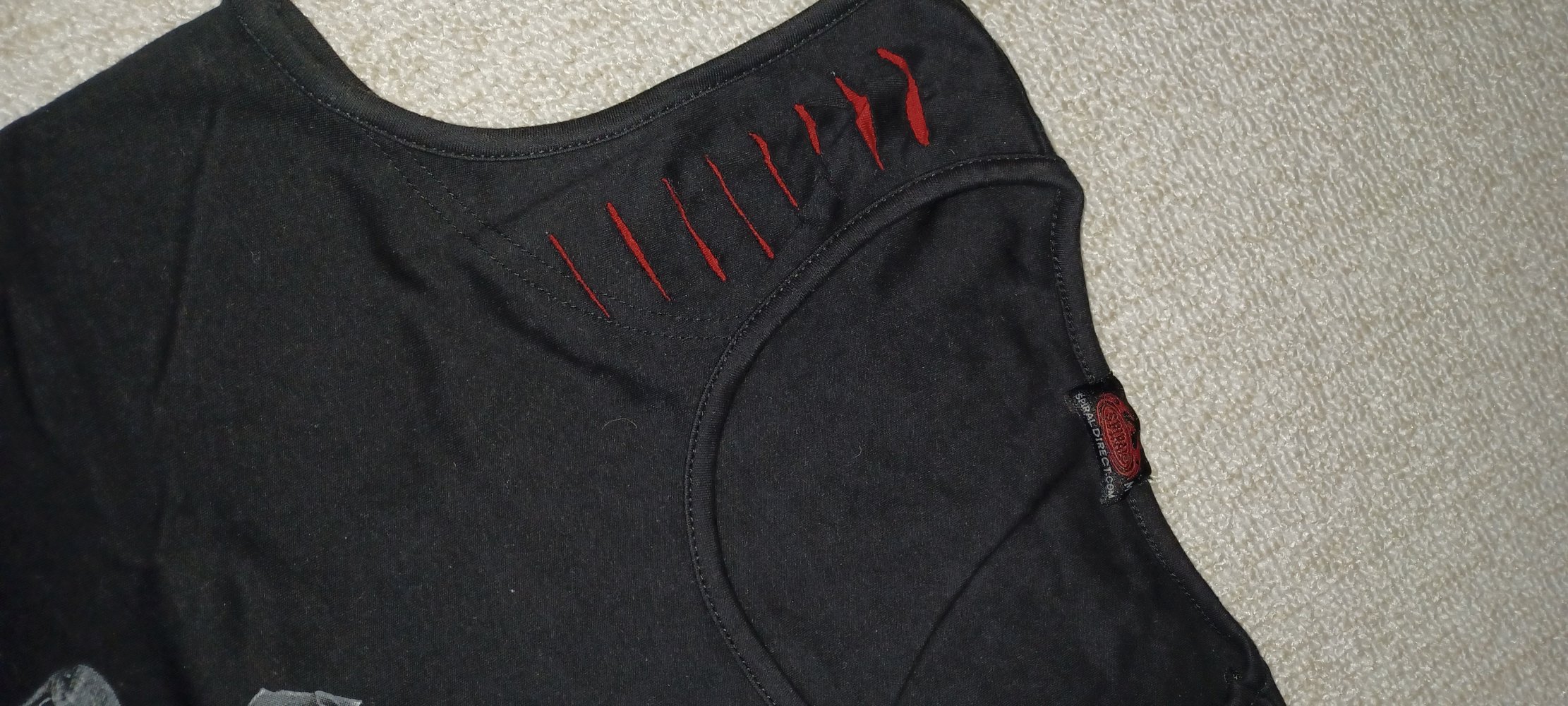 Gothic Shirt ärmellos