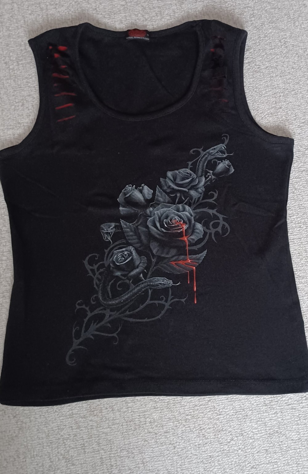 Gothic Shirt ärmellos