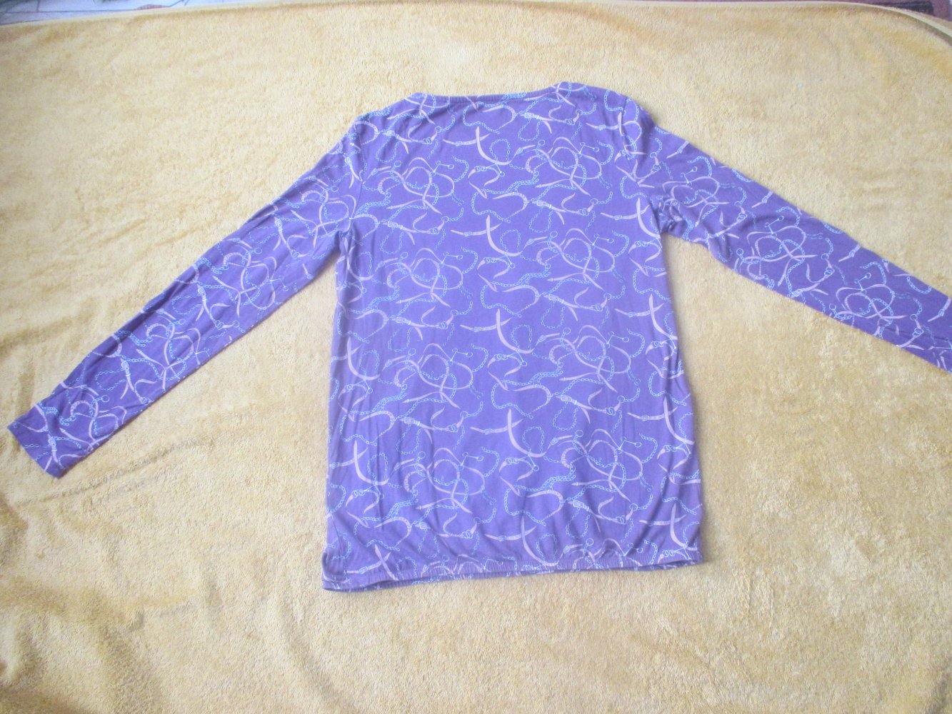  NEUw * Ketten- Print * Longsleeve * Langarm * T- Shirt 