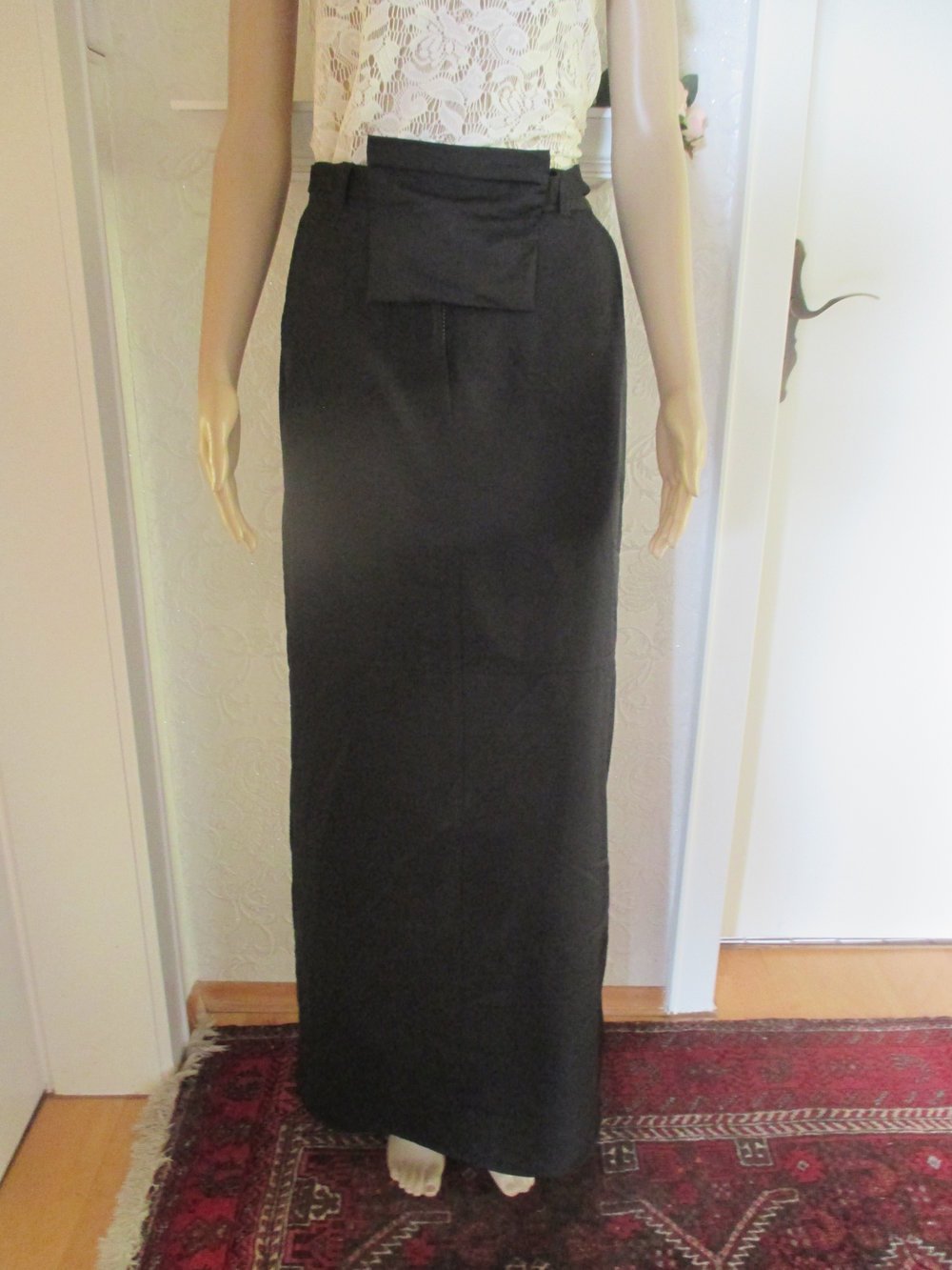 NEU * DESIGNER * Cargo * Long * langer * Maxi * Rock mit Gürtel Tasche 