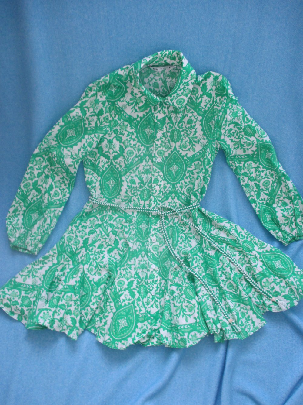 NEU * Romantik * Blumen * Blüten * Flower- Power * Paisley-Ornamente * BOHO * Baby- Doll * Volant * Hemdblusen * Mini- Kleid oder Long Tunika 