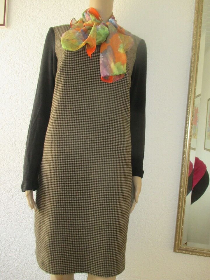 NEU * 60er Jahre Look * Glenchek * Karo * Etui * Mini- Kleid 