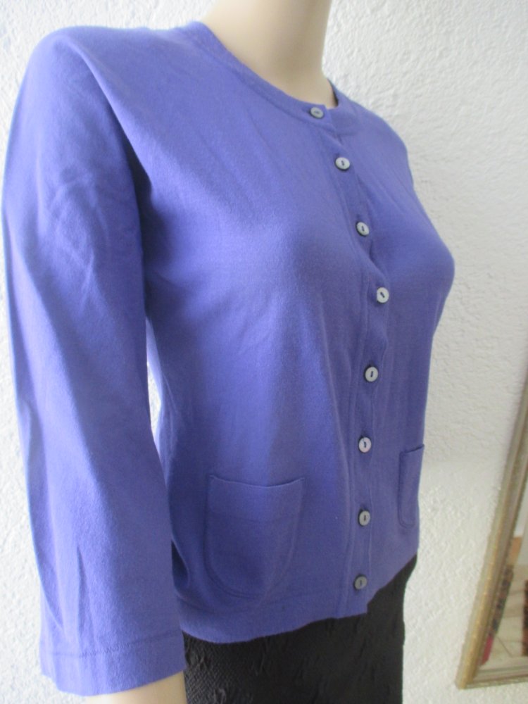 NEU * Elegant * klassisch * Seiden * Feinstrick * Strickjacke * Strick * Jacke * Cardigan * Pullover 
