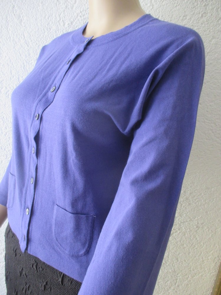 NEU * Elegant * klassisch * Seiden * Feinstrick * Strickjacke * Strick * Jacke * Cardigan * Pullover 