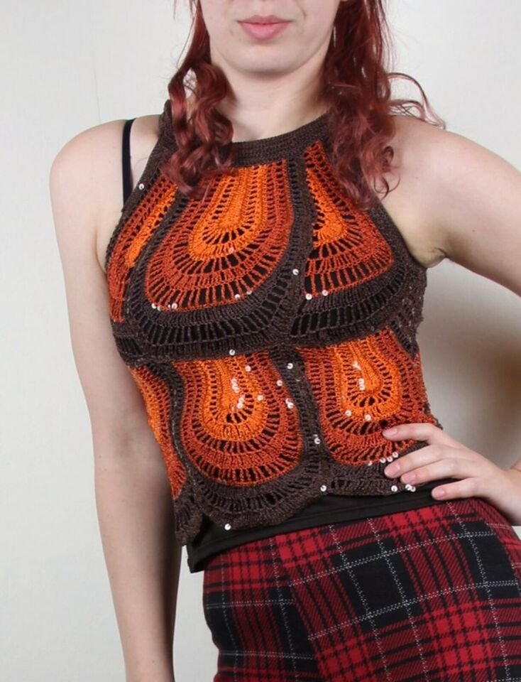 NEU * Ausgefallen * Boho * Hippie * Festival * Style * Glitzer Pailletten * Off Shoulder * Häckel * Top * T-  Shirt 