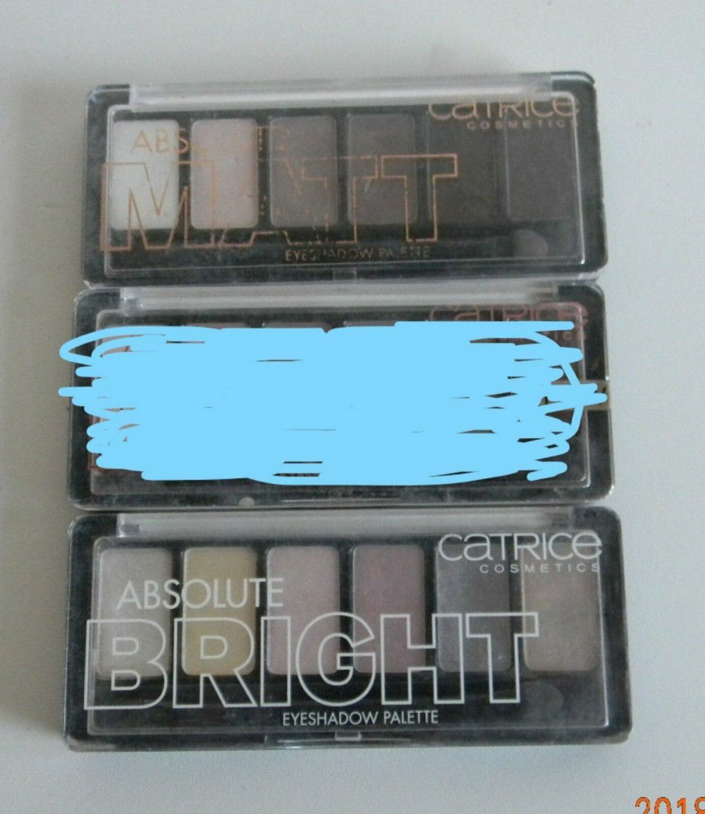 EYESHADOW Palette CATRICE Absolute Matt ROSE Bright LIDSCHATTEN