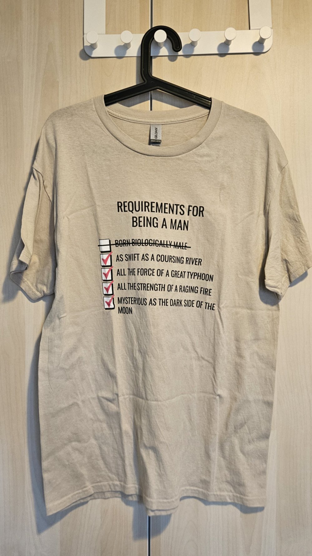 Shirt - Mulan Checkliste