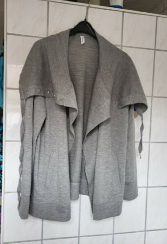 cable& gauge Strickjacke gr.42 sehr guter zustand sehr grosser kragen zur kapuze zusammenknöpfbar mit Druckknöpfen und k