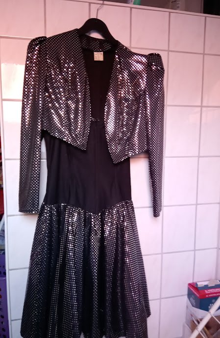 Festliches Kleid gr. 40 mit Bolerojacke