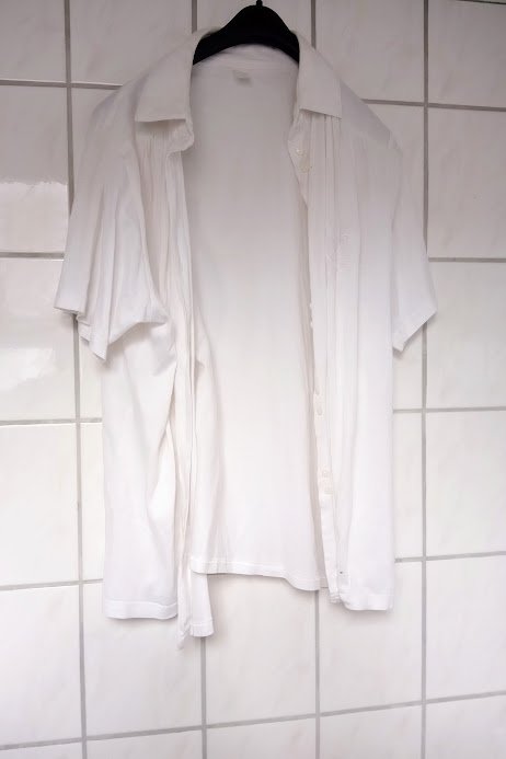 Bluse gr. 44 aus shirtstoff 