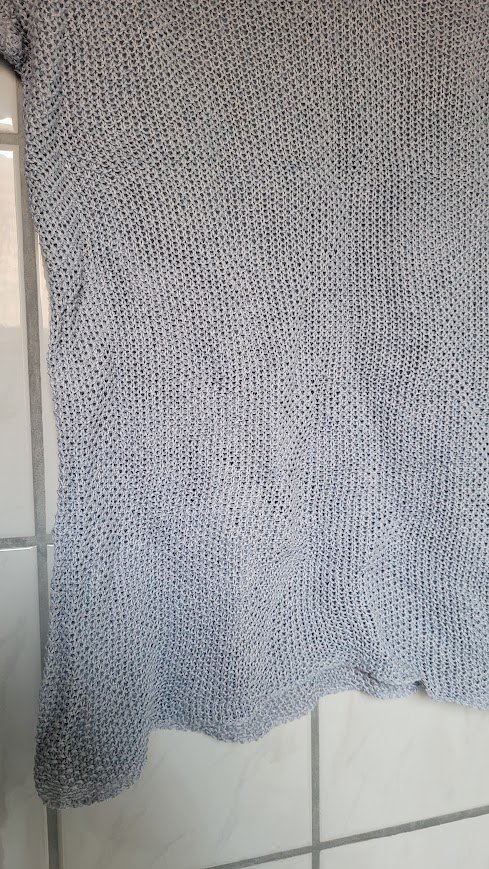 Netzartiger Pulli gr. 40 langarm 