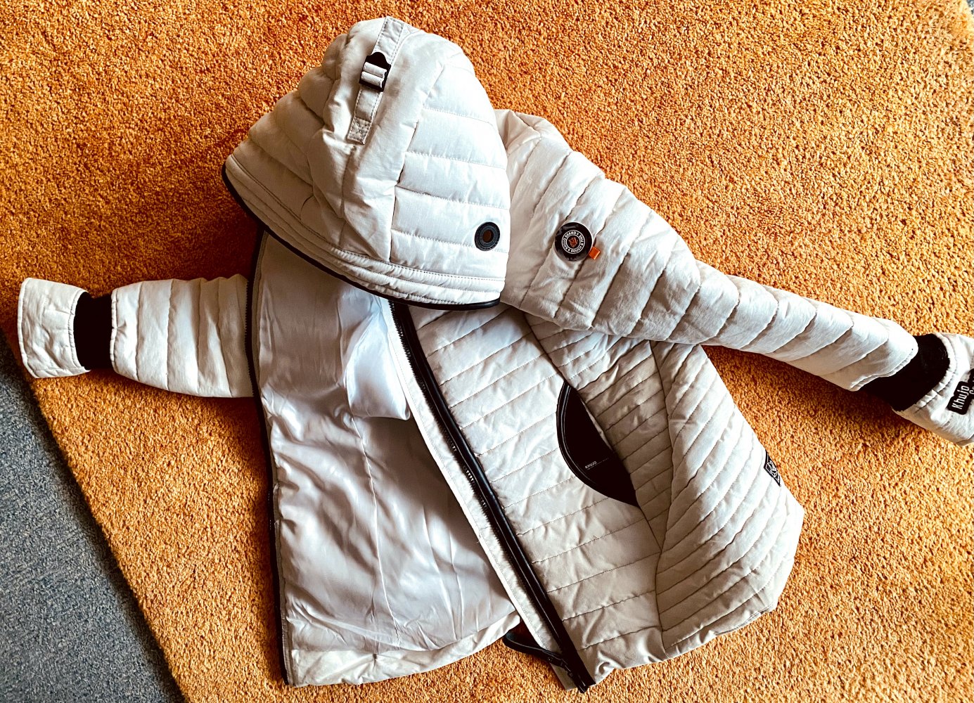 NEU Damen Winter Stepp Jacke Kapuze Gr.S in Beige von Khujo