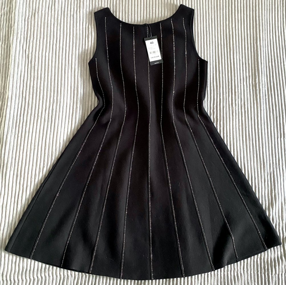 NEU Damen Kleid Strickkleid Midi Gr.40 in Schwarz von Monari P.149,90€ 