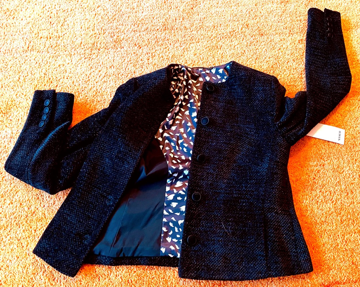 NEU Damen Blazer Abend Business Gr.36 in Schwarz von NVSCO P.450€