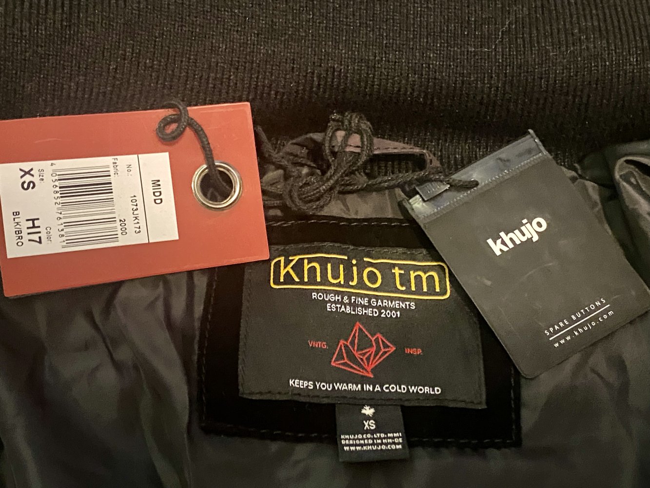 NEU Damen Jacke Winterjacke Gr.S Braun/Schwarz Khujo Modell MIDD 