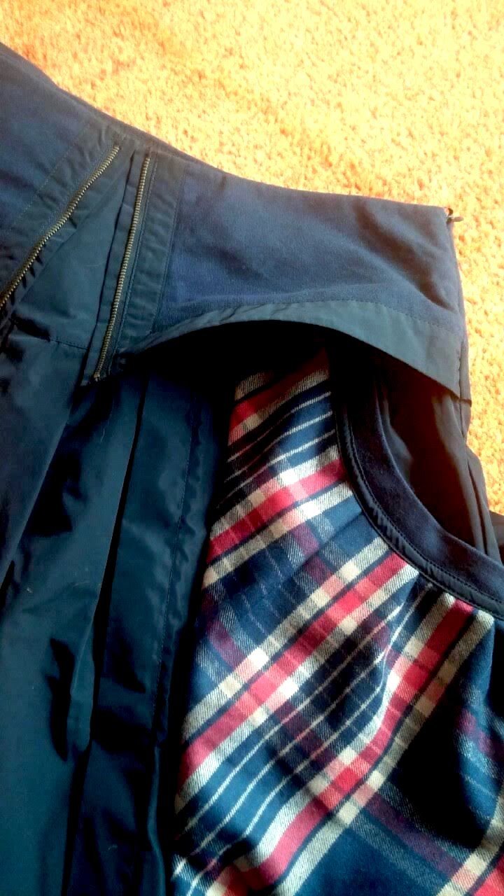 NEU Damen Rock Winter Lagenlook Gr.38 in Blau von Lisa Campione 