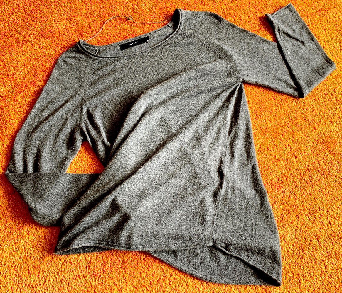 Damen Pullover Shirt Feinstrick Gr.M in Grau von Vero Moda  