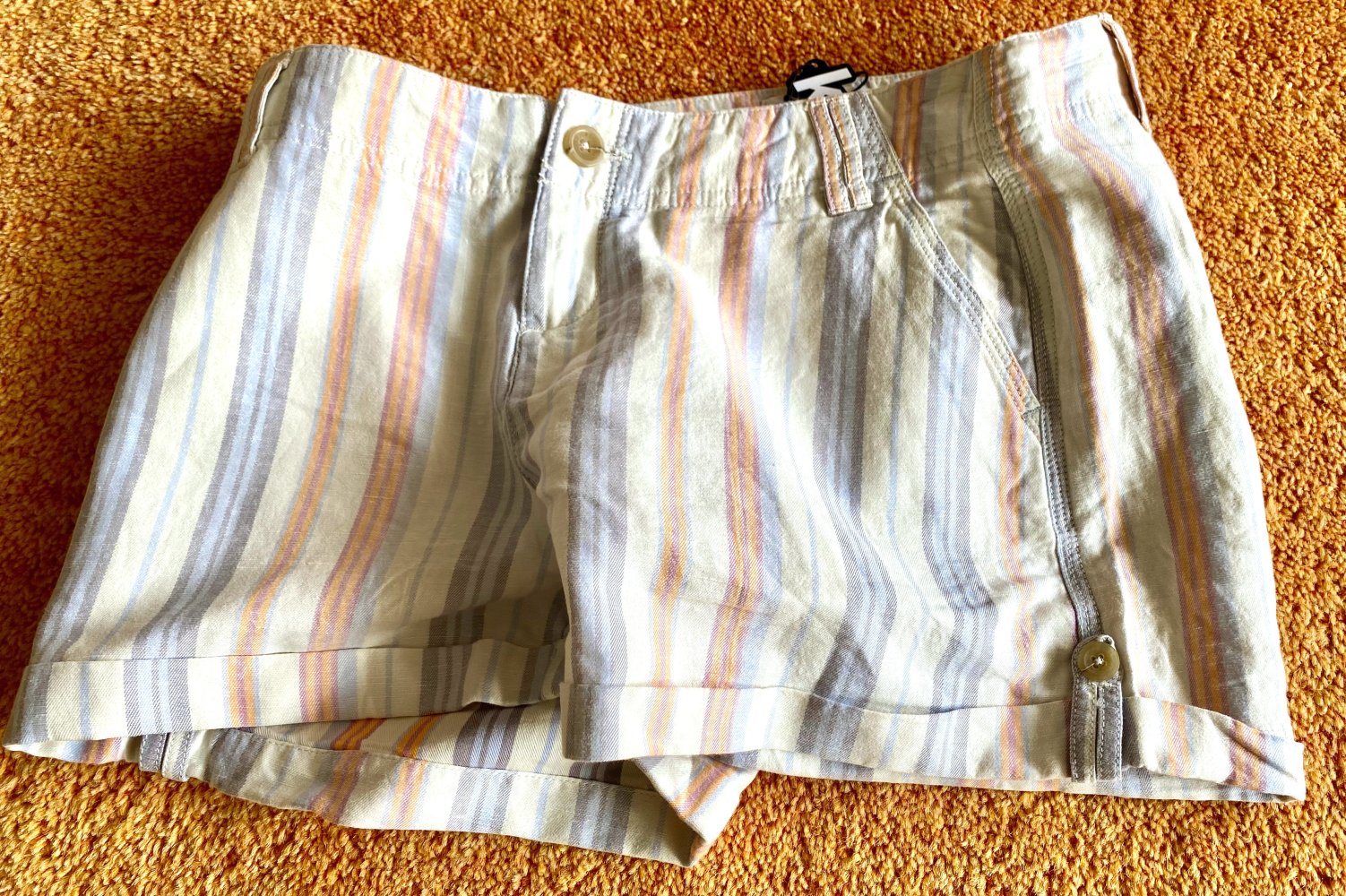 NEU Damen Sommer-Shorts Gr.S Bunt gestreift von Khujo NP 69,95€ 