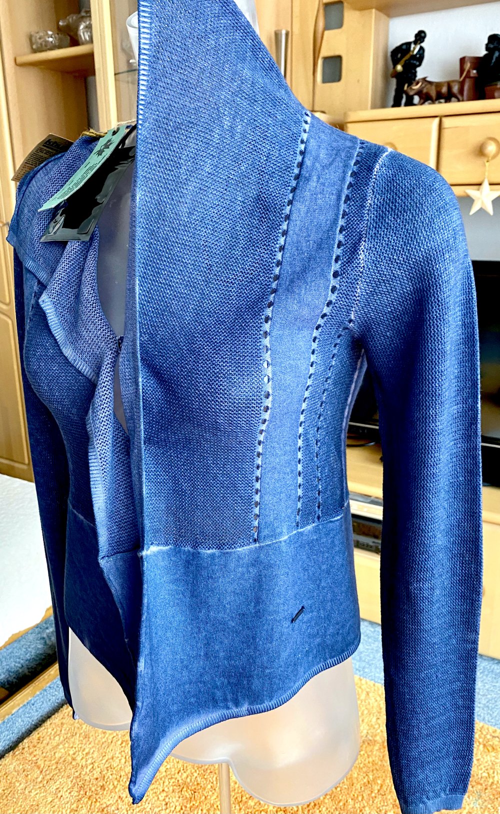 NEU Damen Jacke Bolero Feinstrick Gr.S (36) in Nachtblau von Khujo „Adria“