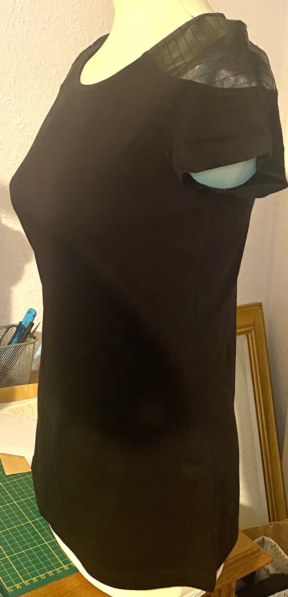 Damen Shirt Sommer figurbetont Gr.S Schwarz Livre NW ???? 