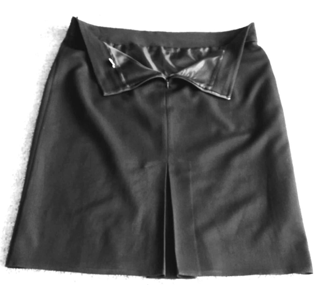 Damen Rock Business Elegant Klassisch Gr.50 in Braun 