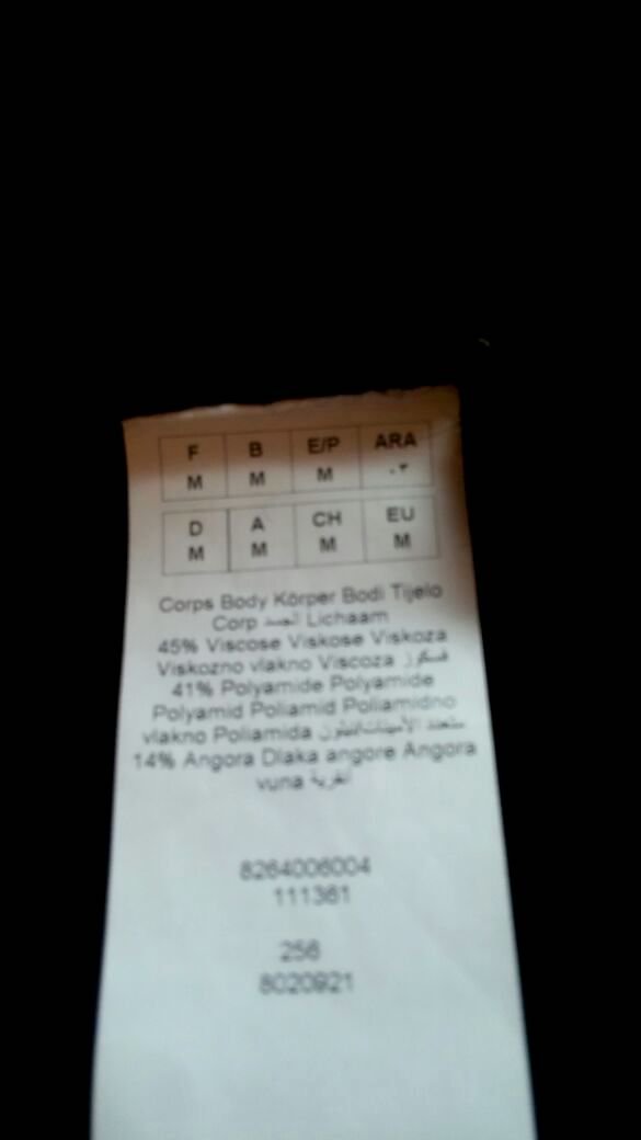 Damen Pullover Angora-Mix mit Pailletten Gr.S Schwarz von GDM NW 