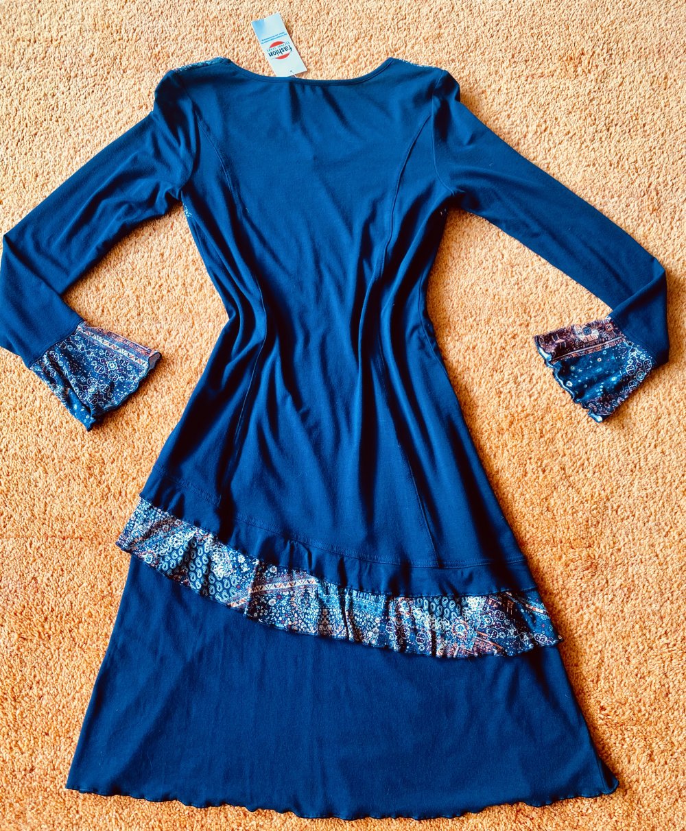 NEU Damen Kleid Jersey Lagenlook Gr.38 von Linea Tesini P.79,95€